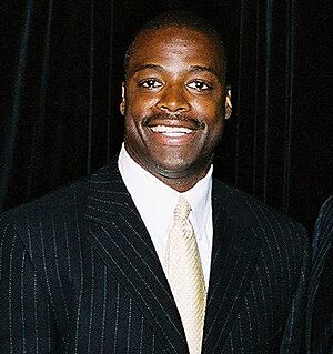 Darrell Green at Dept of Education event, cropped