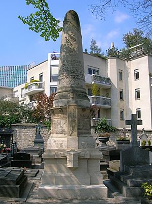 Dumont-d'Urville's tombstone