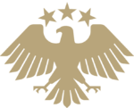 Emblem of Syria (2025–present) variation lectern.svg