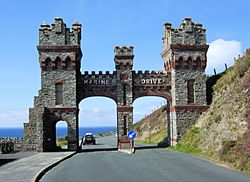 Entrance To Marine Drive, Douglas Head, Isle Of Man.