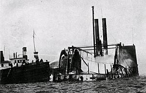General slocum burning