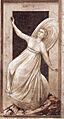 Giotto di Bondone - No. 52 The Seven Vices - Inconstancy - WGA09279