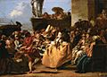 Giovanni Domenico Tiepolo - Carnival Scene (The Minuet) - WGA22379