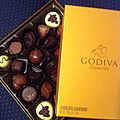 Godiva belgian chocolate golden box 24