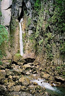 Grandvillard Wasserfall