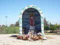 Guadalupe-Our Laday of Guadalupe image in small hill-1