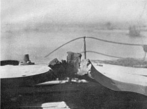 HMSLiondamagedQturretplate1916