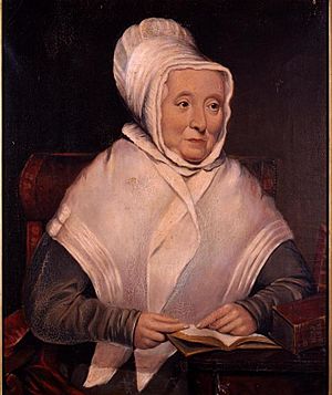 Portrait of Hannah Adams by Francis Alexander, c. 1828