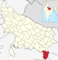 India Uttar Pradesh districts 2012 Sonbhadra