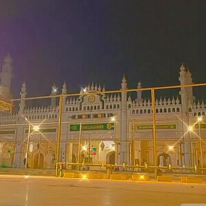 Jama Masjid Moradabad With Lights