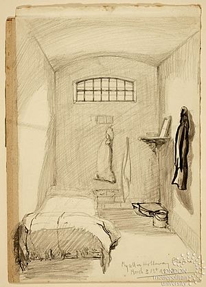 Katie Gliddon Prison Cell 1912