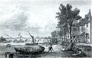 Kew Bridge and Strand-on-the-Green, 1832