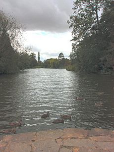Lake, Elsham Hall (Geograph 2587833 by Peter Church)