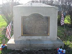 Legionville monument