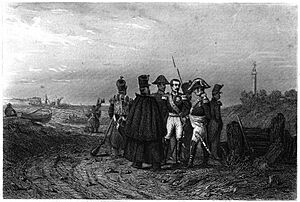 Louis-Napoléon Bonaparte à Boulogne (Débarquement en Août 1840)