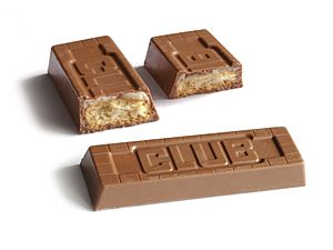 McVities Club Mint biscuit (whole and filling shown) (UK version)