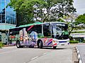 NTU Shuttle Bus PC3068E on Campus Rider