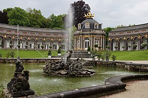 Neues Schloss in der Eremitage. Bayreuth. IMG 2276
