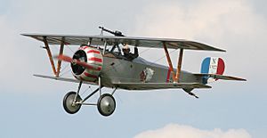 Nieuport 23 at Festival of History 07