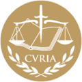 Official Emblem of the Court of Justice of the European Union (type 2)