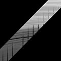 PIA11660- Mimas' shadow cut off by B ring (trimmed)