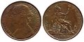 Penny Great Britain, 1888, Victoria
