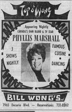 Phyllis Marshall The Gazette Mon Oct 24 1966