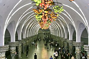 Pyongyang Metro Ceiling