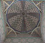 Qarawiyyin Mosque Bab al-Ward vestibule dome DSCF2971 cropped