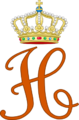 Royal Monogram of Prince Henry of the Netherlands