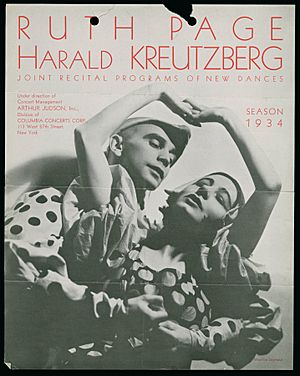 Ruth Page and Harald Kreutzberg in Country Dance, 1934 (NBY 6802)