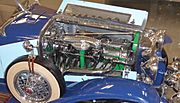 SJ Duesenberg 1932 model engine view
