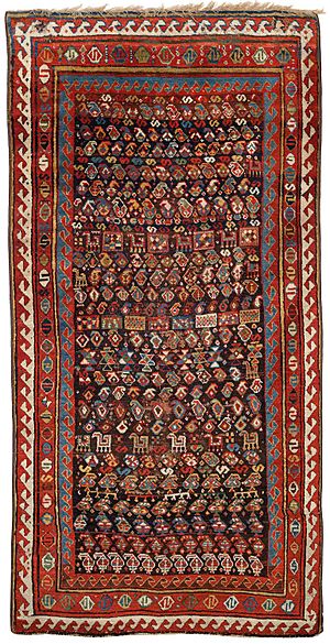 Sauj Bulag Kurdish rug (cropped)