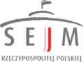 Sejm RP logo and wordmark.svg