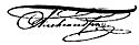 Alexander II's signature