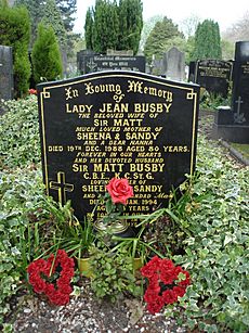 Sir Matt Busby Grave