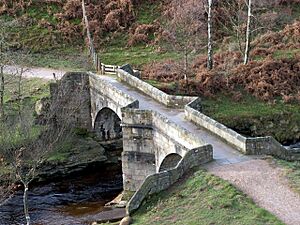 Slippery Stones Pack Horse Bridge - geograph.org.uk - 364629