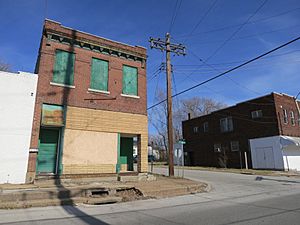 St. Louis Avenue and Rosebud Avenue, Hillsdale, Missouri, February 2013