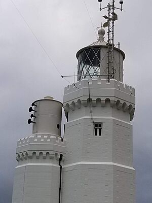 St Catherine's Lantern room without Fresnel lens Oct 2021