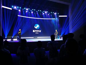Steam China Release Key Note Speech (Perfect World CEO Robert Hong Xiao) 01