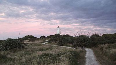 Sunset - Cape Foulwind Lighthouse, New Zealand