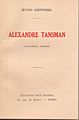 Tansman by Schwerke