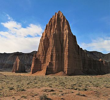 Temple of the Sun in Cathedral Valley.jpg
