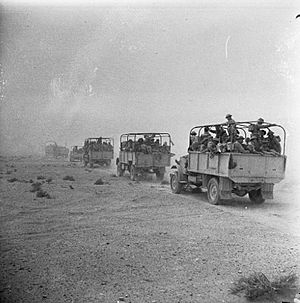 The British Army in North Africa 1942 E13123
