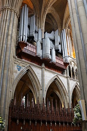 The organ, Truro Cathedral