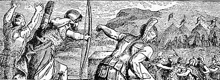 The wounding of Philip