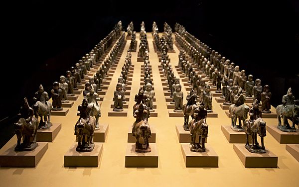 Tomb Terracotta Group of Figurines, Northern Wei (tomb of Sima Jinlong)