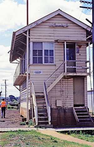Toowoomba Railway Station, Signal Cabin A (1993)