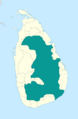 Toque Macaque range map