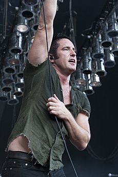 Trent Reznor with Nine Inch Nails -- California, 21 May 2009